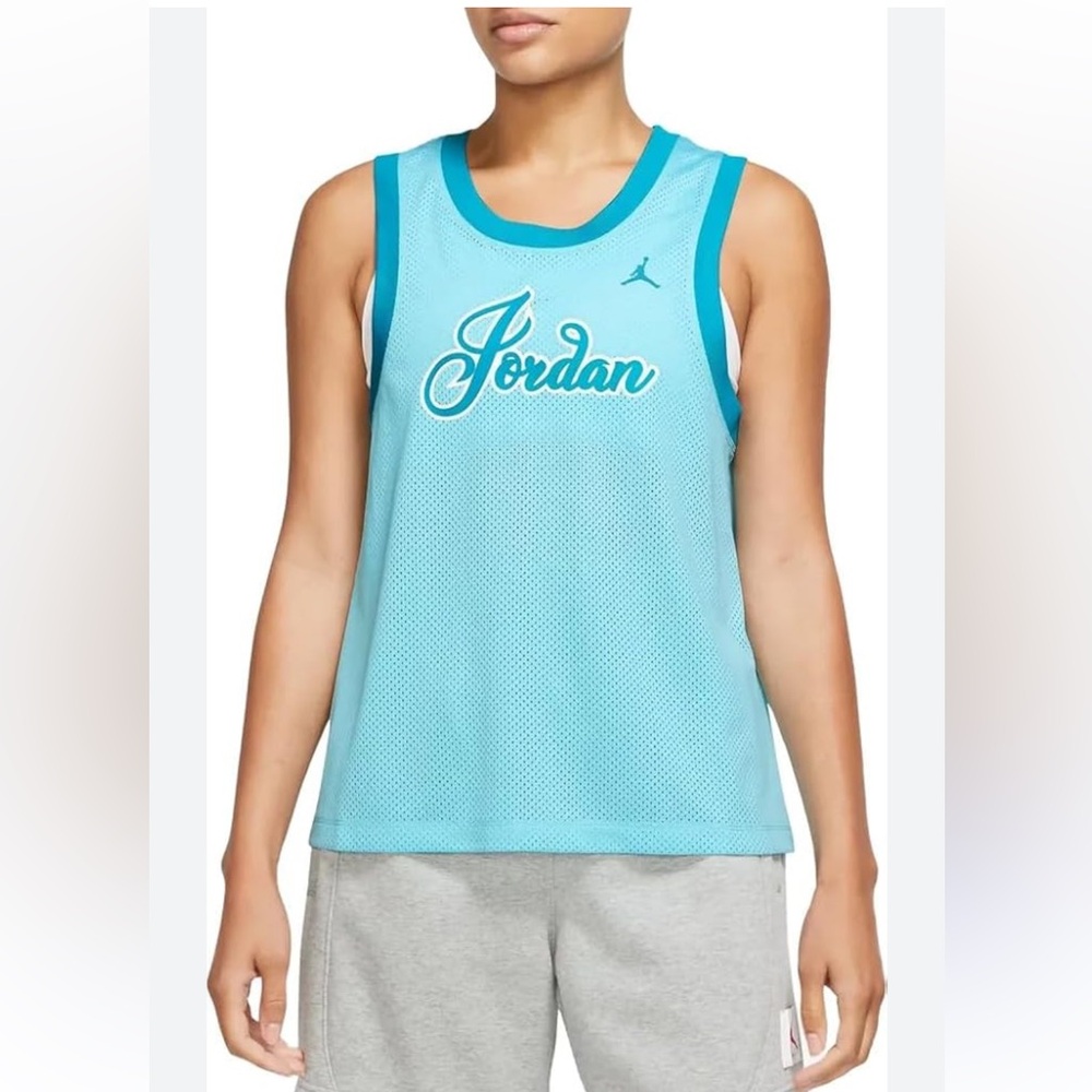 NIKE JORDAN Women’s Basketball Jersey Sleeveless Size Large